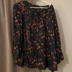 Lucky Brand Peasant blouse
